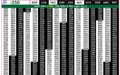 Rajshree 50 guru weekly lottery 7.30pm result 4 July 2024