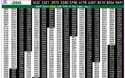 Rajshree 50 shukra weekly lottery 7.30pm result 15 November 2024