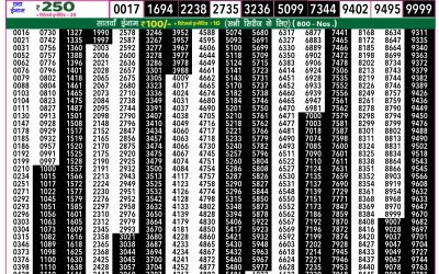 Rajshree 50 shani weekly lottery 7.30pm result 18 january 2025