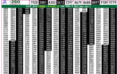 Rajshree 50 Budh weekly lottery 7.30pm result 26 February 2025