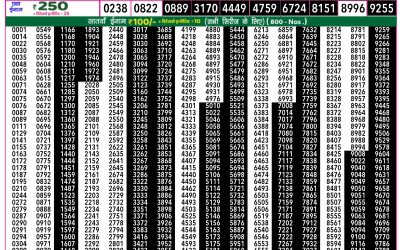 Rajshree 50 guru weekly lottery 7.30pm result 27 February 2025