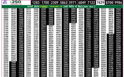 Rajshree 50 Shukra weekly lottery 7.30pm result 21 February 2025