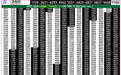 Rajshree 50 Shukra weekly lottery 7.30pm result 21 March 2025