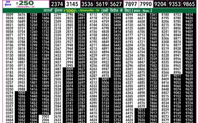 Rajshree 50 mangal weekly lottery 7.30pm result 4 March 2025