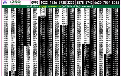 Rajshree 50 shani weekly lottery 7.30pm result 1 March 2025