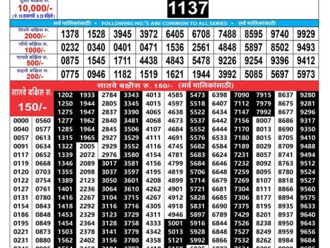 Rajshree Lottery Result Today
