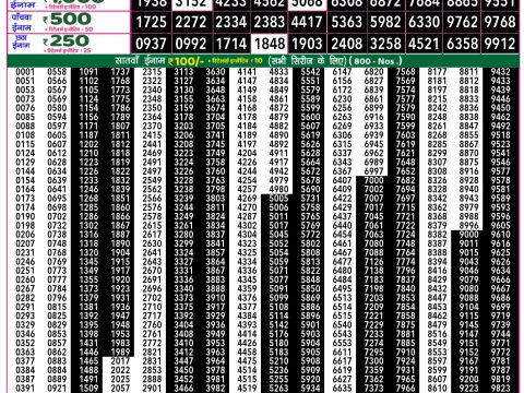 Rajshree Lottery Result Today