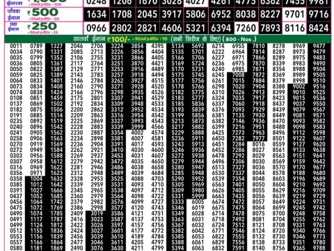 Rajshree Lottery Result Today