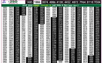 Rajshree 50 Budh weekly lottery 7.30pm result 07 May 2025