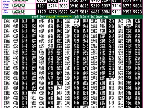 Rajshree Lottery Result Today