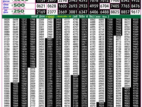 Rajshree Lottery Result Today