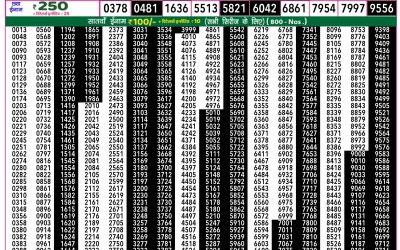 Rajshree 50 Budh weekly lottery 7.30pm result 28 May 2025