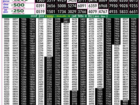 Rajshree Lottery Result Today