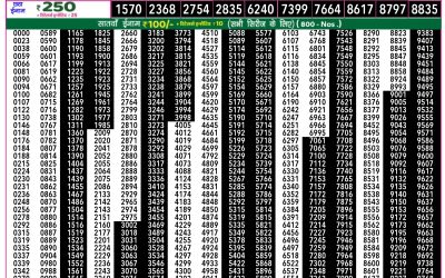 Rajshree 50 mangal weekly lottery 7.30pm result 6 May 2025