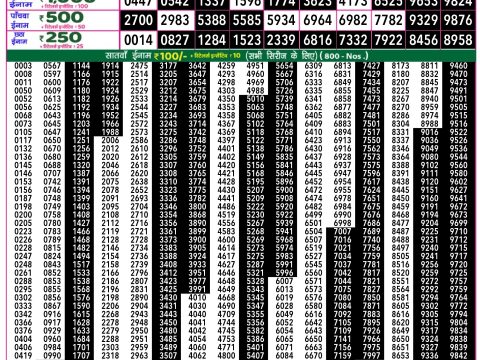 Rajshree Lottery Result Today