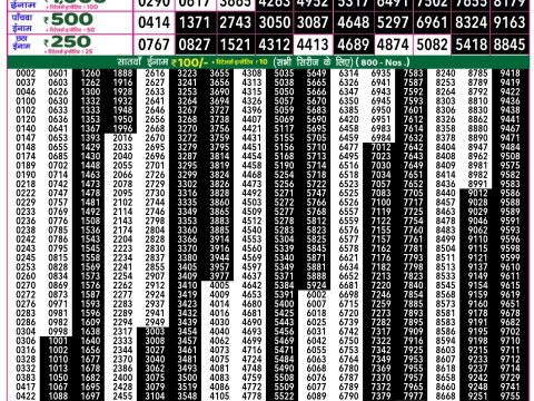 Rajshree Lottery Result Today