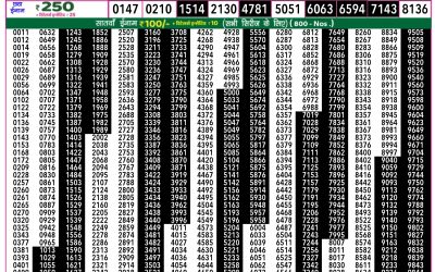 Rajshree 50 shani weekly lottery 7.30pm result 3 May 2025