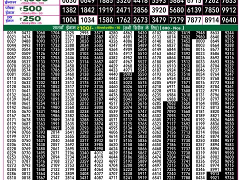 Rajshree Lottery Result Today