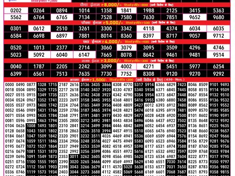 Rajshree Lottery Result Today