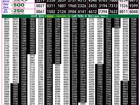 Rajshree Lottery Result Today