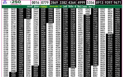 Rajshree 50 mangal weekly lottery 7.30pm result 3 June 2025
