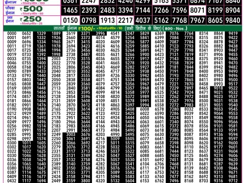 Rajshree Lottery Result Today