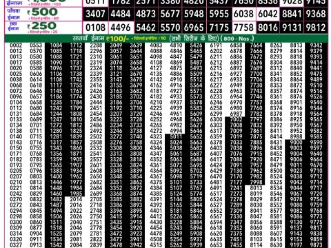 Rajshree Lottery Result Today