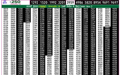 Rajshree 50 shani weekly lottery 7.30pm result 28 June 2025