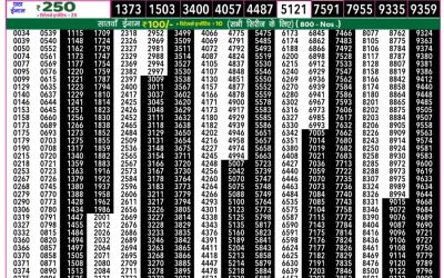 Rajshree 50 Shukra weekly lottery 7.30pm result 4 July 2025