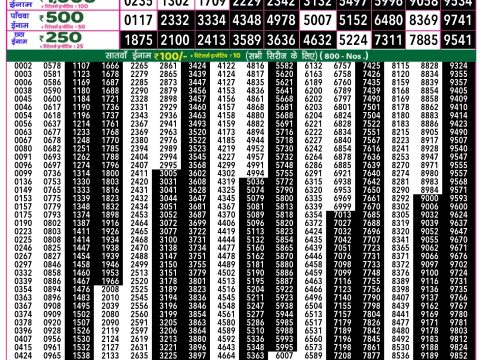 Rajshree Lottery Result Today