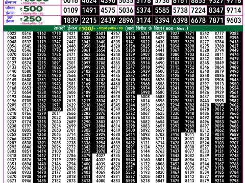 Rajshree Lottery Result Today