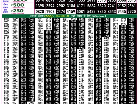 Rajshree Lottery Result Today