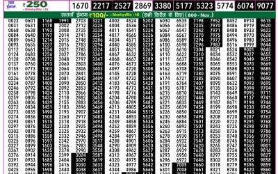 Rajshree 50 Shani Weekly Lottery 7.30pm Result 19 July 2025
