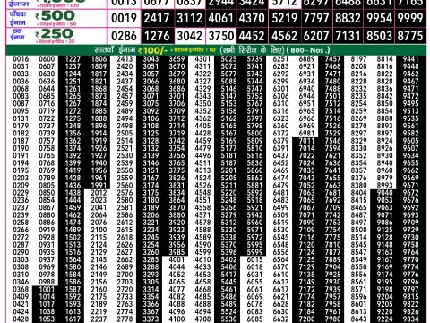 Rajshree Lottery Result Today