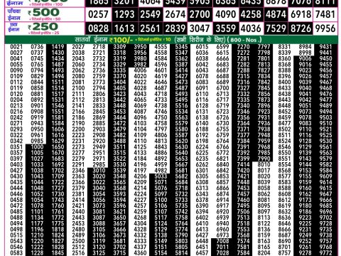 Rajshree Lottery Result Today