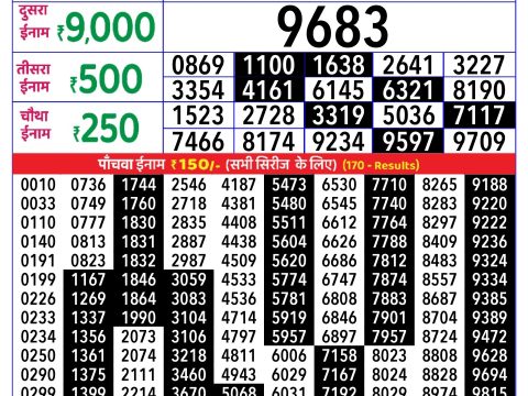 Rajshree Lottery Result Today