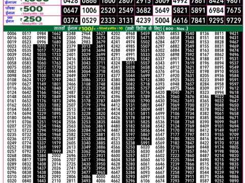 Rajshree Lottery Result Today