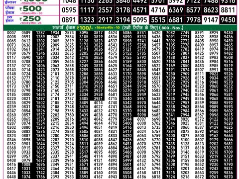 Rajshree Lottery Result Today