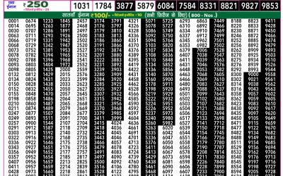 Rajshree 50 Budh Weekly Lottery 7.30pm Result 13 August 2025