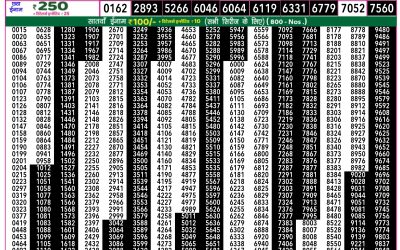 Rajshree 50 Shukra Weekly Lottery 7.30pm Result 29 August 2025