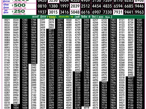 Rajshree Lottery Result Today