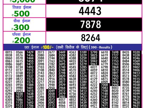 Rajshree Lottery Result Today