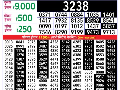 Rajshree Lottery Result Today