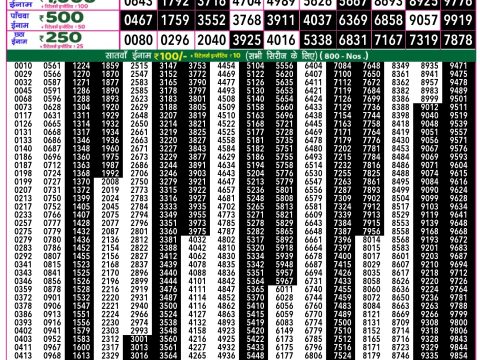 Rajshree Lottery Result Today