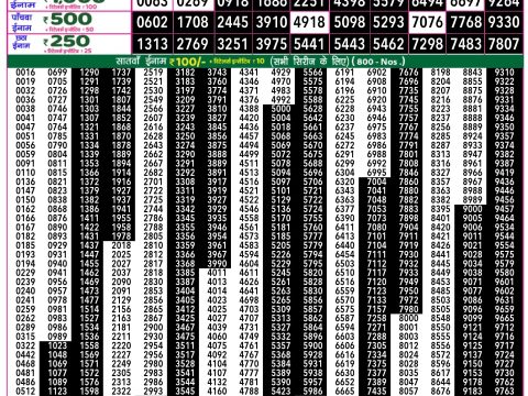 Rajshree Lottery Result Today