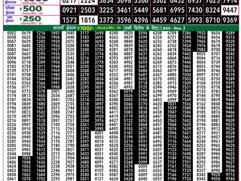 Rajshree Lottery Result Today
