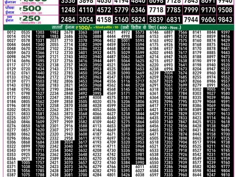 Rajshree Lottery Result Today