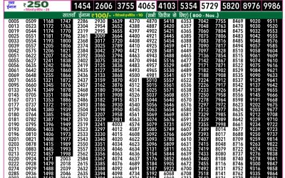 Rajshree 50 Shukra Weekly Lottery 7.30pm Result 5 September 2025