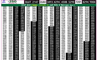 Rajshree 50 Budh Weekly Lottery 7.30pm Result 10 September 2025