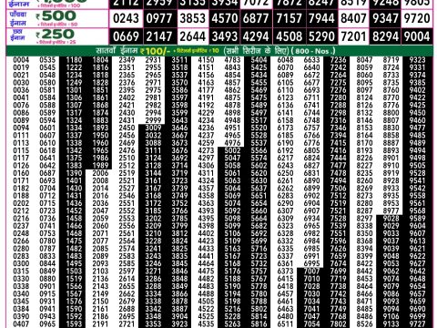 Rajshree Lottery Result Today